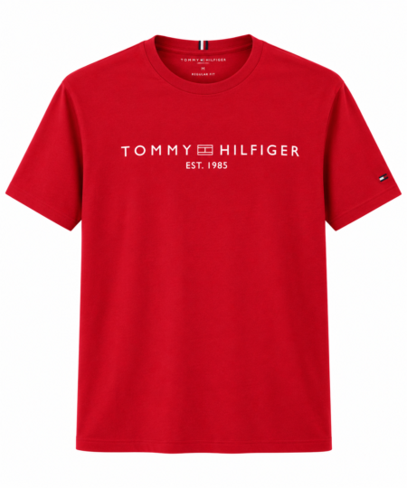 Playera Tommy Hilfiger estampado blanco