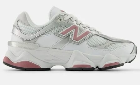 Tenis New Balance 9060 Blanco / Rosa